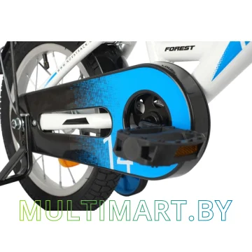 Детский велосипед Novatrack Forest 141FOREST.WT21 (белый/синий, 2021) картинка 5